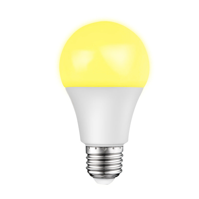 LED bulb super bright plastic wrapped aluminum bulb light e14 small screw e27 large screw household lighting energy-saving lamp